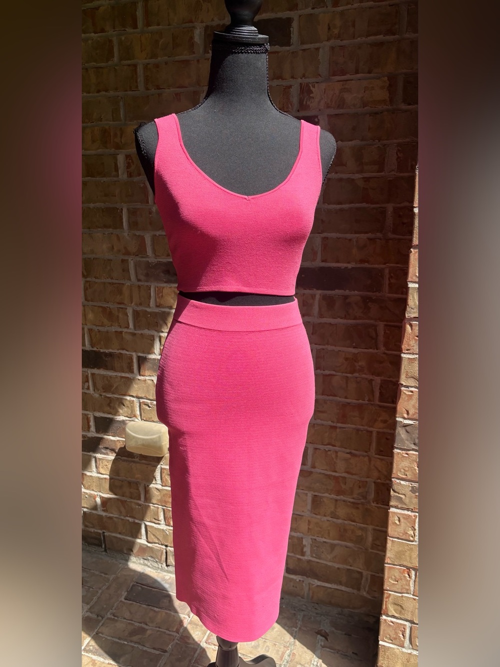 House of Harlow 1960 Pink Skirt Set